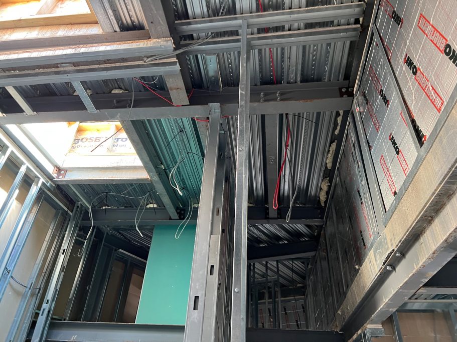 Floor 7 - Communal fire alarm & lighting cables