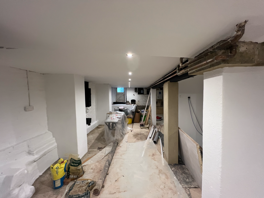 Basement workshop & boiler area